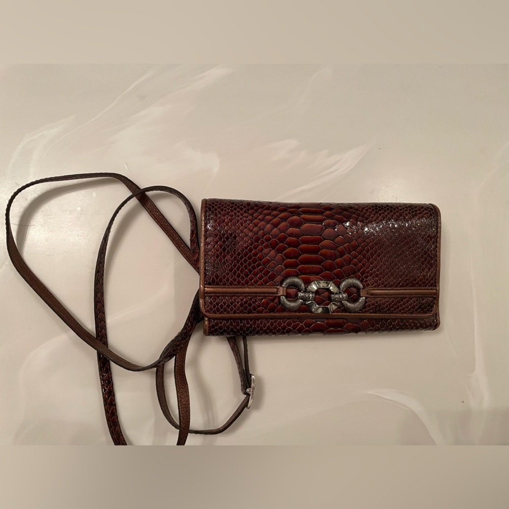 Super Cute Python Embossed Wallet Crossbody - image 4
